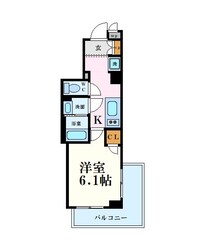 エスカーサ大阪WEST九条駅前の物件間取画像